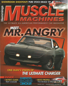 HEMMINGS MUSCLE MACHINES 2010 JAN - ELIMINATOR, SS396, AIR GRABBER, DAYTONA